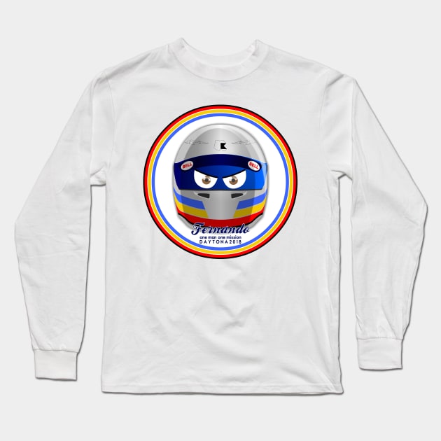 FERNANDO, Daytona 2018 Long Sleeve T-Shirt by Cirebox